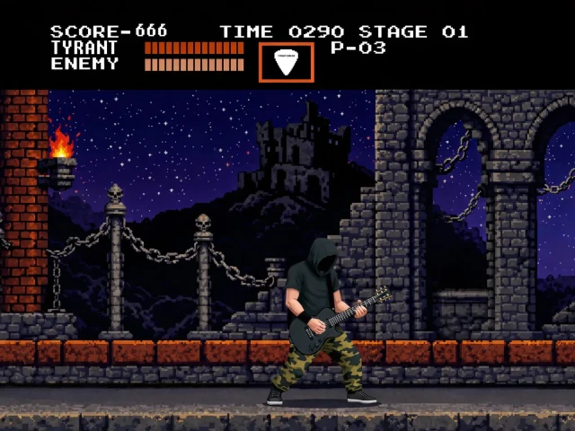 Castlevania Poison Mind OST – A shredder’s delight in hybrid picking